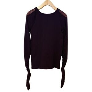 NWT Intimately Free People Sheer Sleeved Top Size M/L